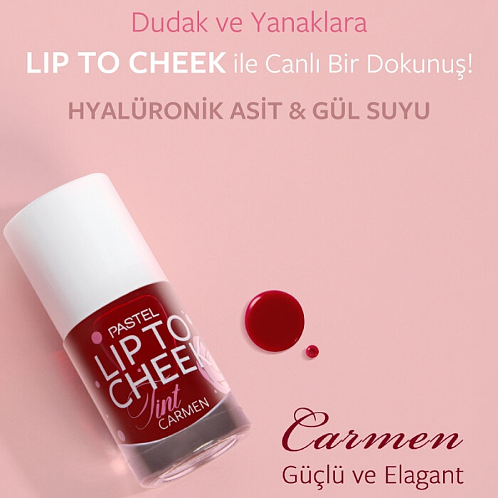 Pastel Lip To Cheek Tint Carmen 01 - 3