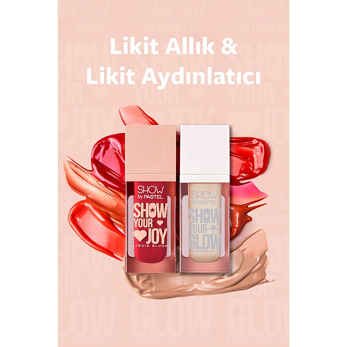 Pastel Liquid Highlighter 72 & Joy Liquid Blush 52 Set - 2