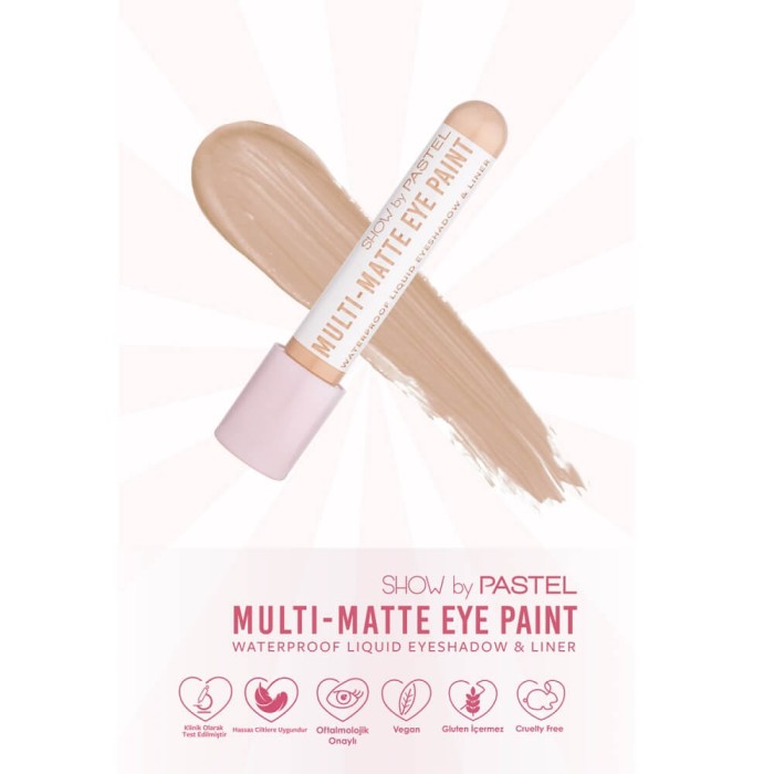 Pastel Multi Matte Eye Paint Waterproof Eyeshadow&Liner 81 Unique