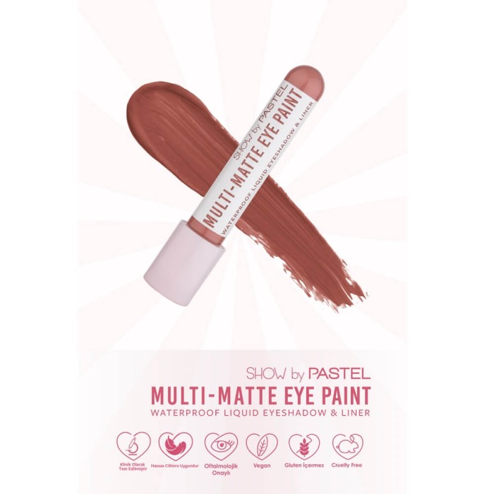 Pastel Multi Matte Eye Paint Waterproof Eyeshadow&Liner 83 Stylish