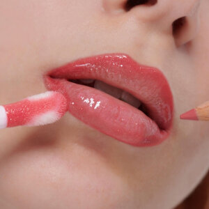 Pastel Plump Gloss 206 + Contour Lip Liner 51 Set - 2