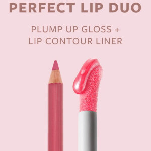 Pastel Plump Gloss 206 + Contour Lip Liner 51 Set - 3