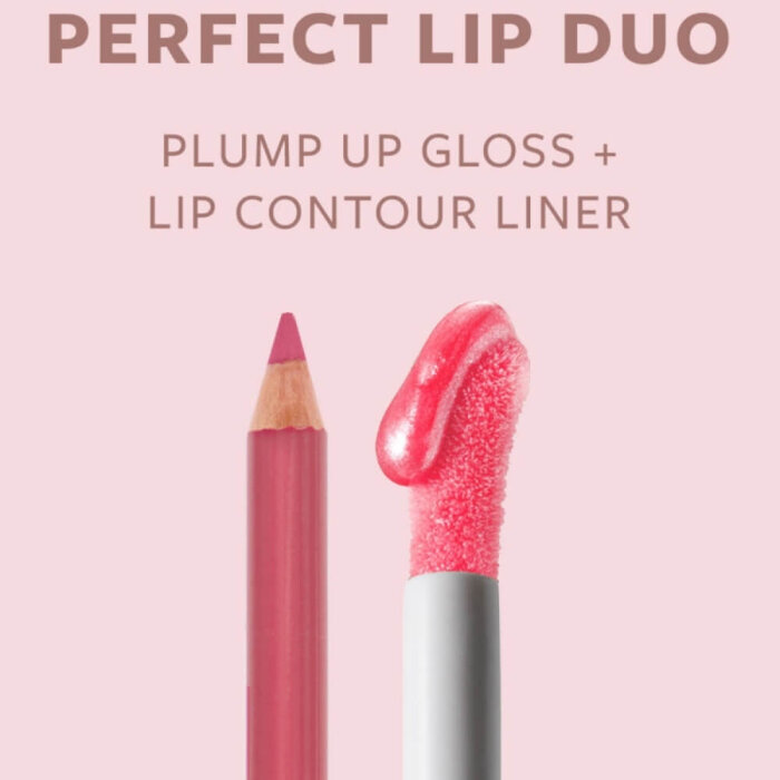 Pastel Plump Gloss 206 + Contour Lip Liner 51 Set - 3