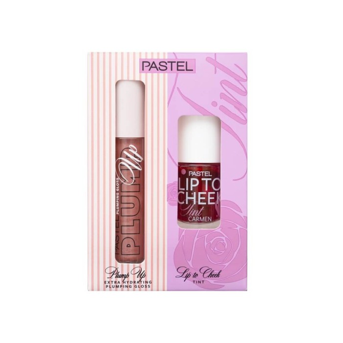 Pastel Plump Up Dolgunlaştıran Dudak Parlatıcısı 202 Loverdose + Lip To Cheek Tint Carmen - 1