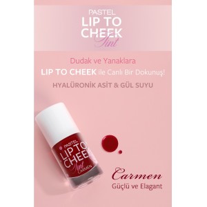 Pastel Plump Up Dolgunlaştıran Dudak Parlatıcısı 202 Loverdose + Lip To Cheek Tint Carmen - 7