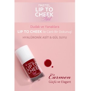 Pastel Plump Up Dolgunlaştıran Dudak Parlatıcısı 204 Spicy Sweet + Lip To Cheek Tint Carmen - Thumbnail