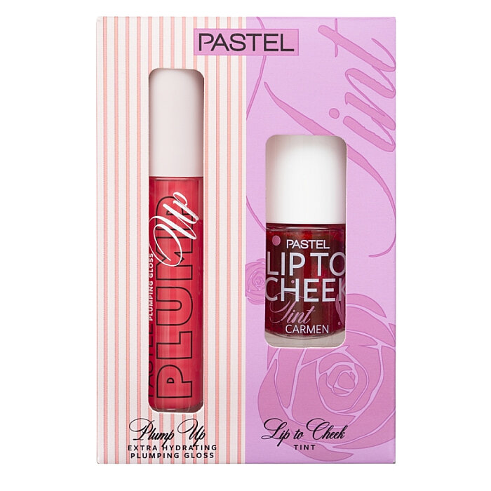 Pastel Plump Up Dolgunlaştıran Dudak Parlatıcısı 204 Spicy Sweet + Lip To Cheek Tint Carmen - 1