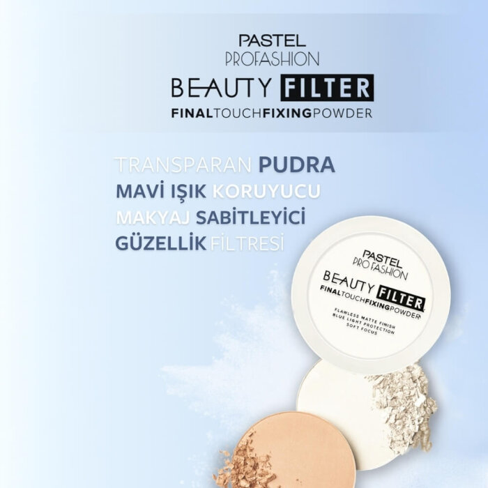 Pastel Profashion Beauty Filter Makyaj Sabitleyici Transparan Pudra 02 - 3