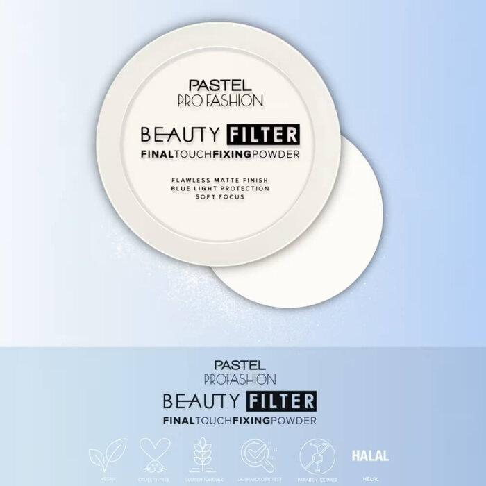 Pastel Profashion Beauty Filter Makyaj Sabitleyici Transparan Pudra 02 - 6