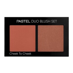 Pastel Profashion Duo Blush Set Check to Check 20 Warm Honey - Thumbnail