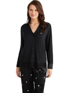 Penye Mood 9714 Kadın Pijama Takımı Siyah - 2