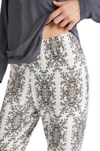 Penye Mood 9716 Kadın Pijama Takımı Antrasit - 3