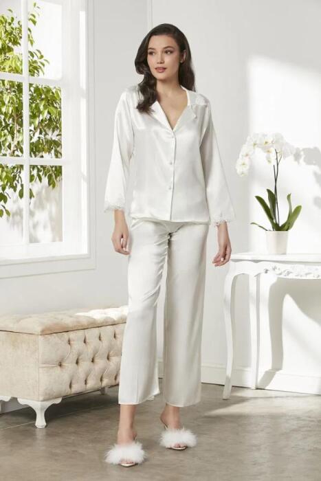 Pierre Cardin 6965 Saten Altılı Takım Ekru - 6