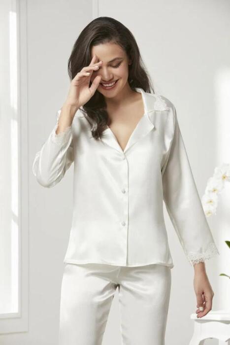 Pierre Cardin 6965 Saten Altılı Takım Ekru - 7