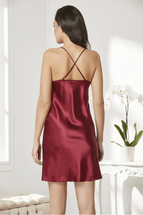 Pierre Cardin 860 Gecelik Bordo - 4