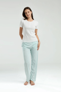Pierre Cardin 8989-S Bayan Pijama Takımı Beyaz - 2