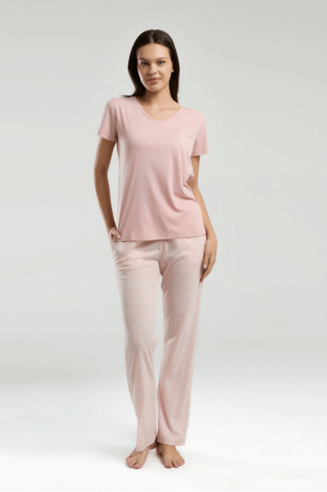 Pierre Cardin 9011-S Bayan Pijama Takımı Coral - 3