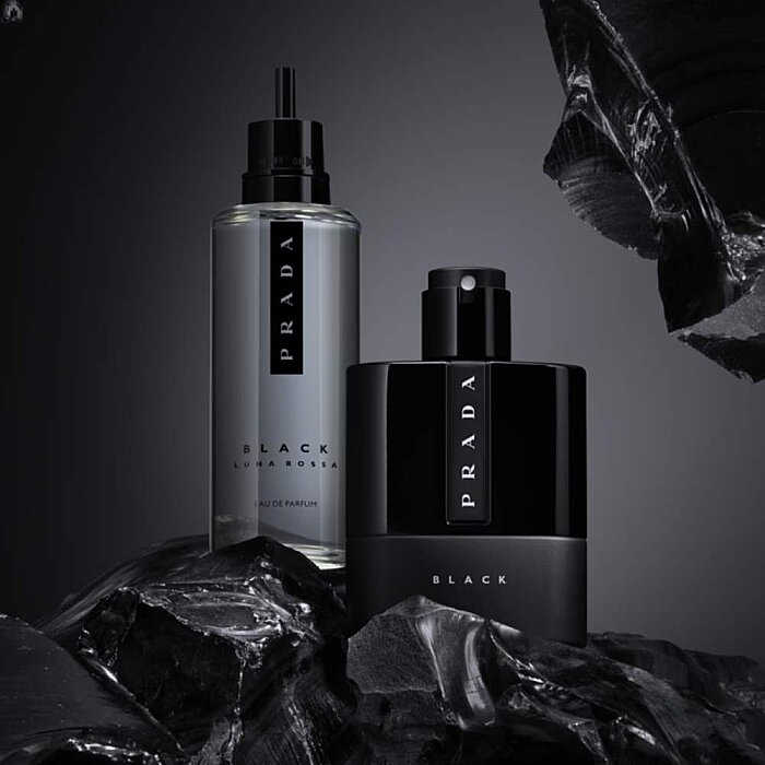 Prada Luna Rossa Black Erkek Parfüm Edp 150 Ml Refill - 4