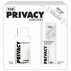Privacy - Privacy Addiction Kadın Parfüm Edt 100 Ml + Deodorant 150 Ml Set