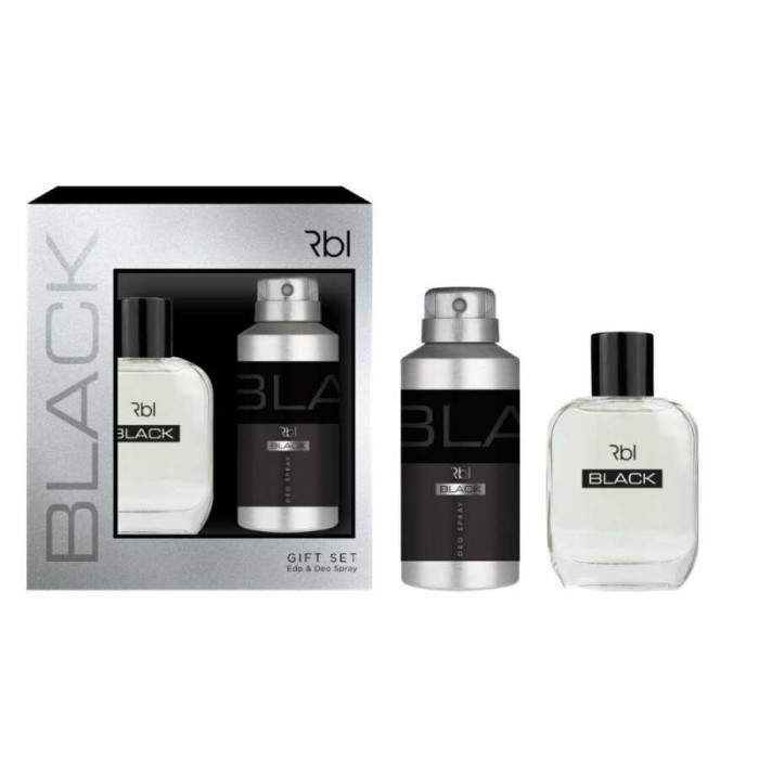 Rebul Black Erkek Parfüm Edt 50 Ml + Deodorant 150 Ml Set