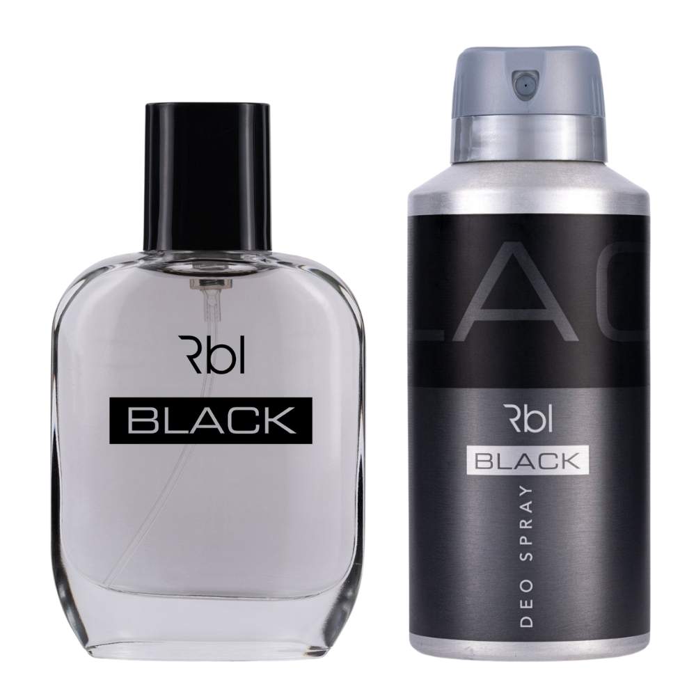Rebul Black Erkek Parfüm Edt 50 Ml + Deodorant 150 Ml Set