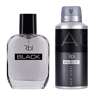 Rebul Black Erkek Parfüm Edt 50 Ml + Deodorant 150 Ml Set - Rebul