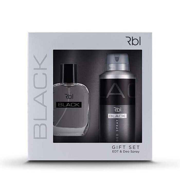 Rebul Black Erkek Parfüm Edt 50 Ml + Deodorant 150 Ml Set - 2