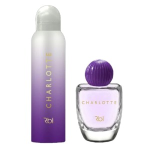 Rebul Charlotte Kadın Parfüm Edp 50 Ml+Deodorant 150 Ml - Thumbnail