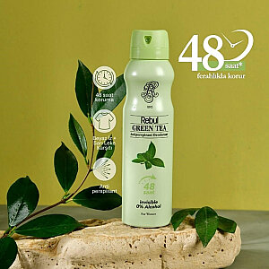 Rebul Green Tea Kadın Deodorant 150 Ml - 2