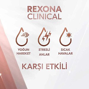 Rexona Clinical Protection Shower Clean Kadın Roll-On 45 Ml - 3