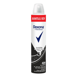 Rexona - Rexona Invisible Black&White Kadın Deodorant 200 Ml