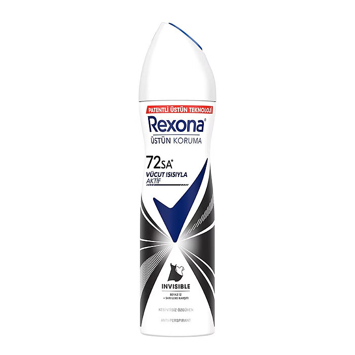 Rexona Invisible Black&White Deo Spray 150 Ml - 1