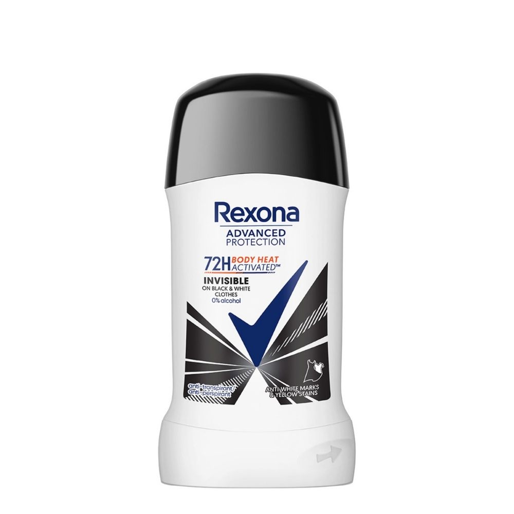 Rexona Invisible Black&White Kadın Deo Stick 50 Gr