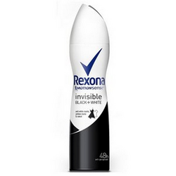 Rexona Invisible Black&White Kadın Deodorant 150 Ml - Thumbnail