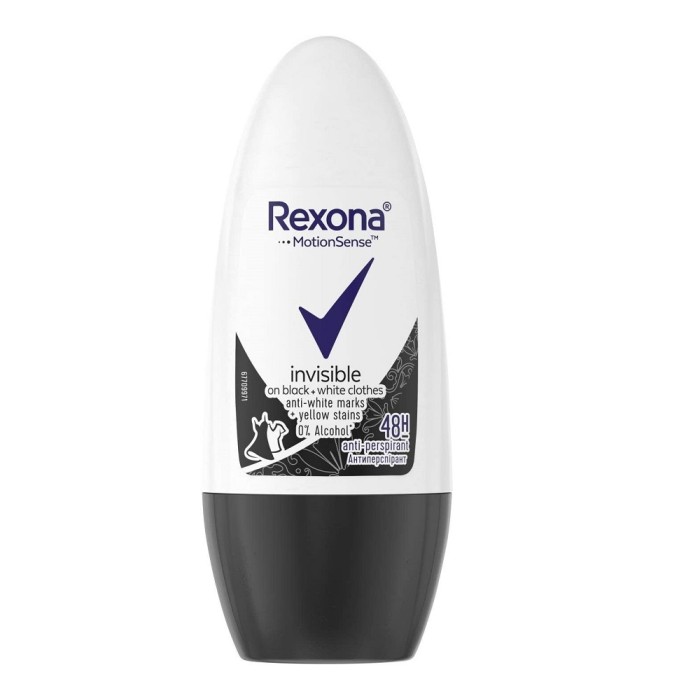 Rexona Invisible Black&White Kadın Roll-On 50 Ml