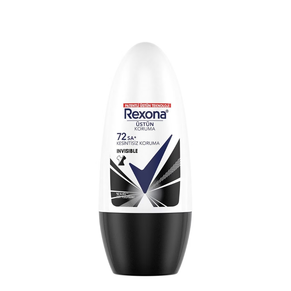 Rexona Invisible Black&White Kadın Roll-On 50 Ml