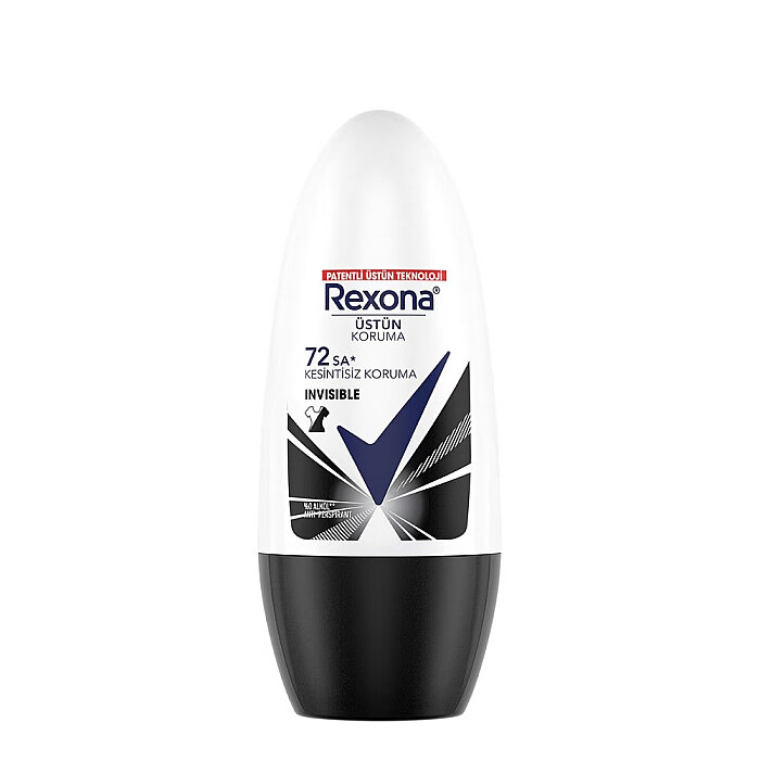 Rexona Invisible Black&White Kadın Roll-On 50 Ml - 1