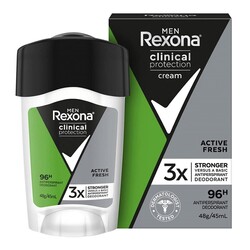 Rexona Men Clinical Protection Active Fresh Erkek Roll-On 45 Ml - Thumbnail