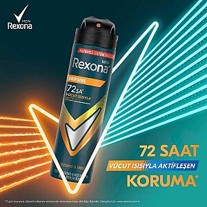 Rexona Men Energize Bergamot&Amber Deo Spray 150 Ml - 2