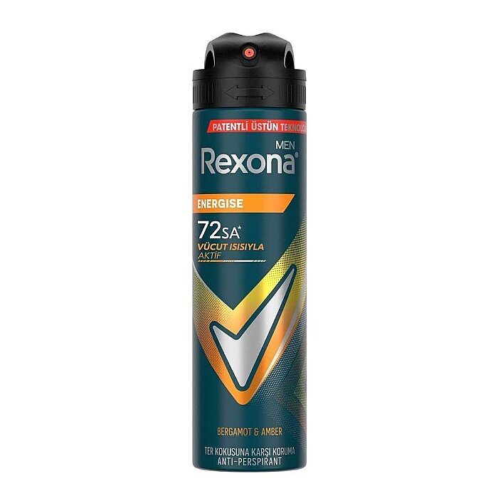 Rexona Men Energize Bergamot&Amber Deo Spray 150 Ml - 1