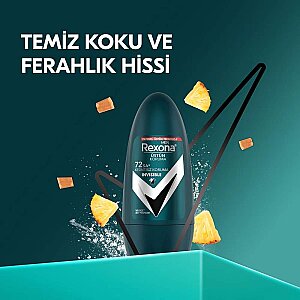 Rexona Men Invisible Black&White Roll-On 50 Ml - 3