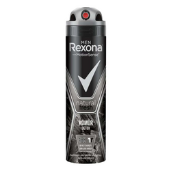 Rexona - Rexona Men Natural Fresh Kömür Detox Erkek Deodorant 150 Ml