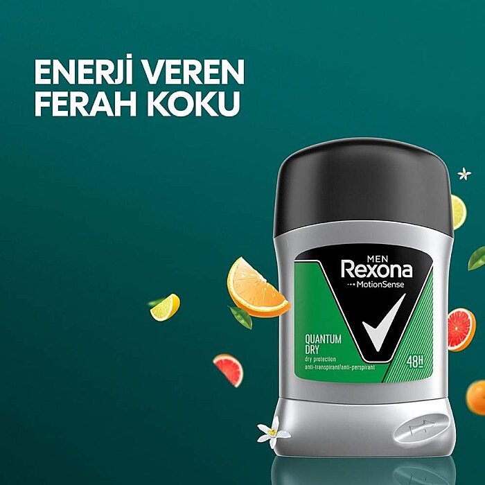 Rexona Men Quantum Dry Erkek Deo Stick 50 Ml - 4