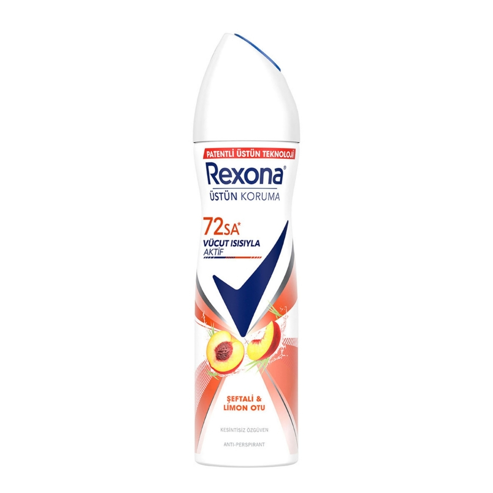 Rexona Natural Fresh Şeftali ve Limon Otu Kadın Deodorant 150 Ml