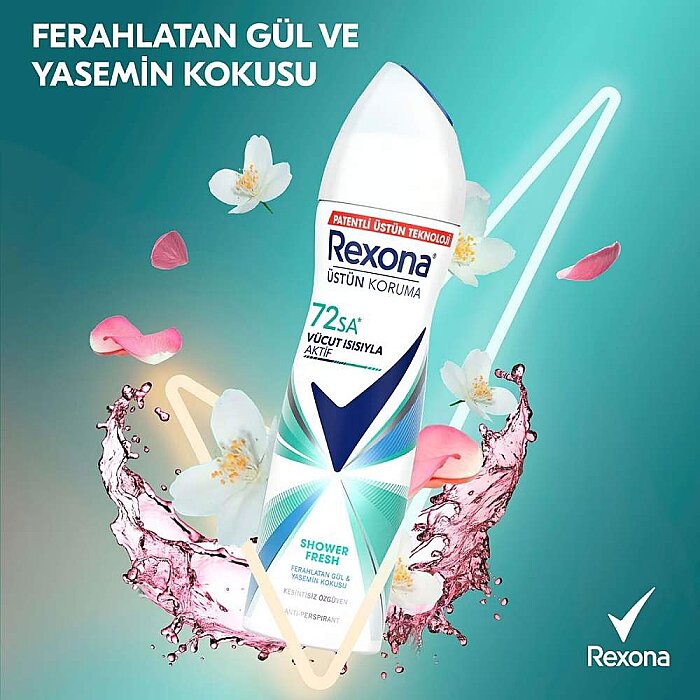 Rexona Shower Fresh Deo Spray 150 Ml - 4