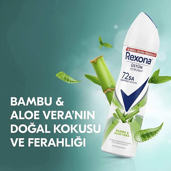 Rexona Stay Fresh Bambu ve Aloe Vera Kadın Deodorant 150 Ml - 4