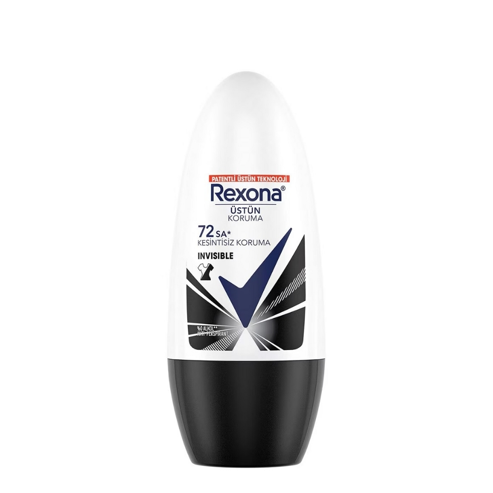 Rexona Women Black&White Invisible 72H Roll-On 50 Ml