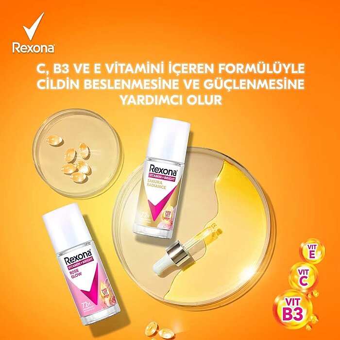 Rexona Women Bright Sakura Radiance Roll-On 50 Ml - 4