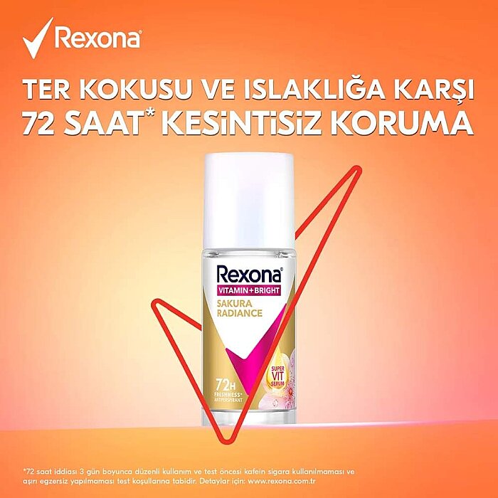 Rexona Women Bright Sakura Radiance Roll-On 50 Ml - 5