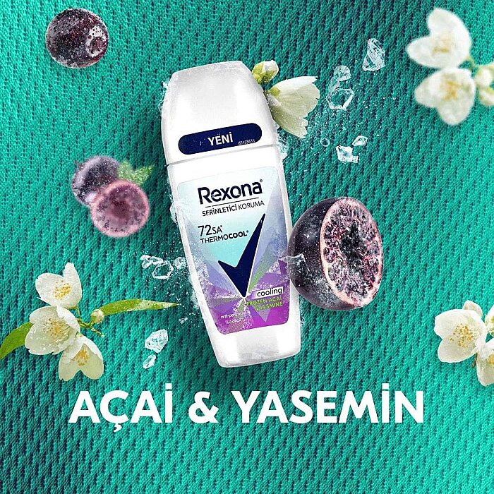 Rexona Women Frozen Acai&Jasmine Roll-On 50 Ml - 4